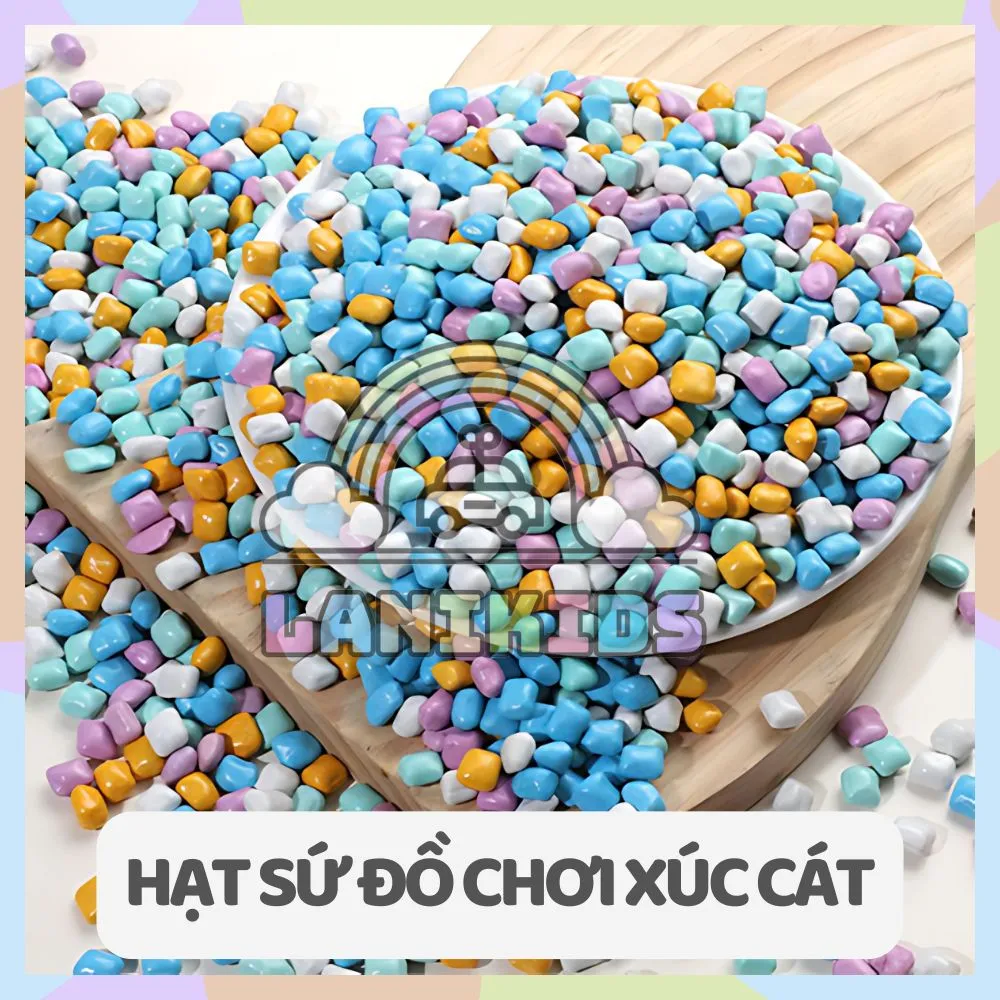 hạt sứ đồ chơi xúc cát do lanikids cung cấp