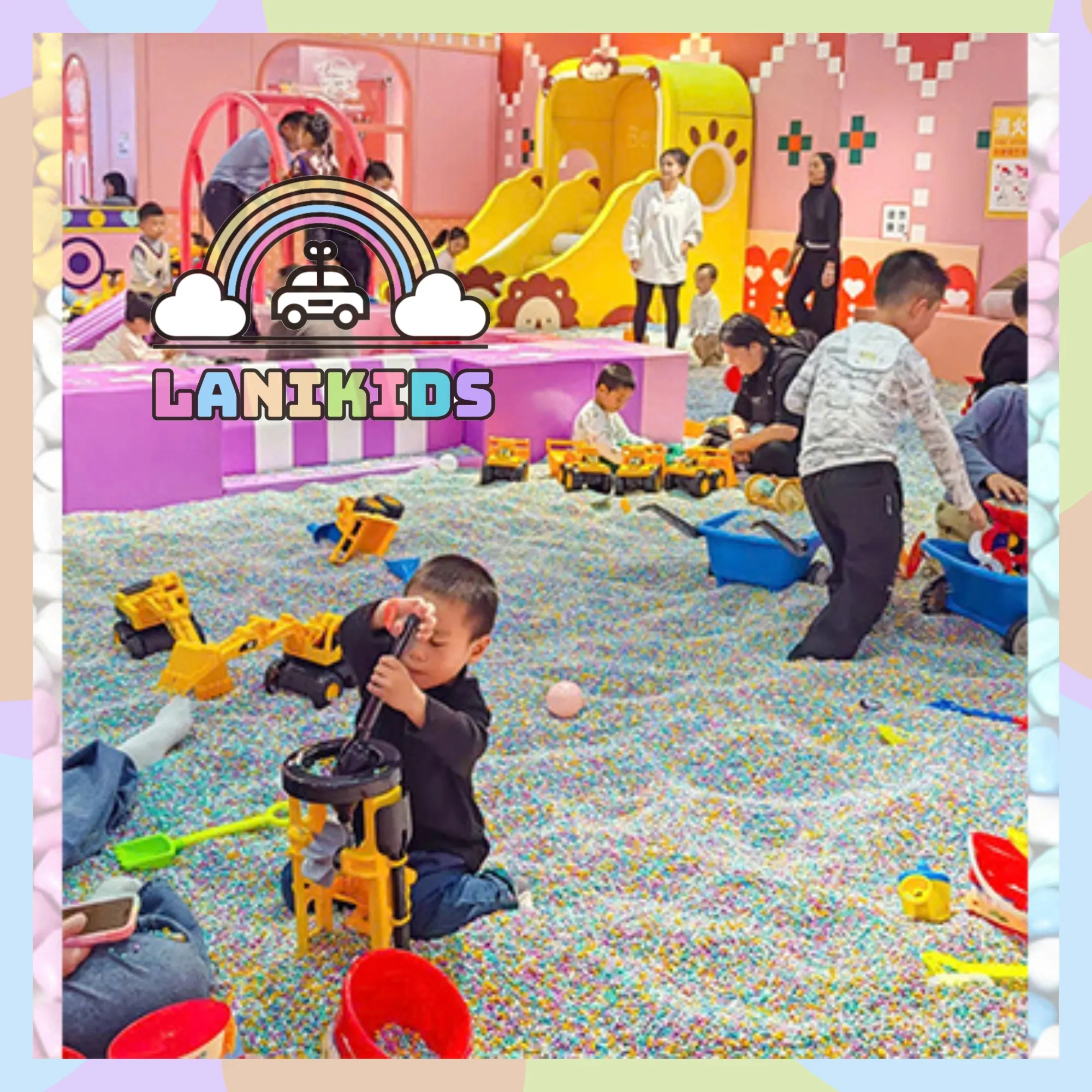đồ chơi xúc cát do lanikids cung cấp