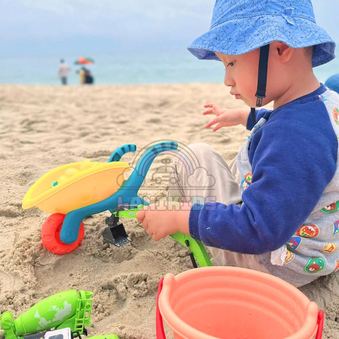 Xe Cút Kít Cát – Bộ Đồ Chơi Xúc Cát Siêu Vui Cho Bé