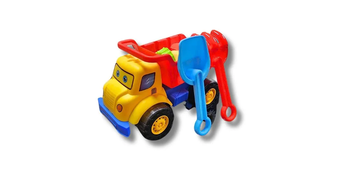 Xe Tải Ben Xúc Cát  – đồ chơi xúc cát hạt sứ hạt muồng lanikids (1)
