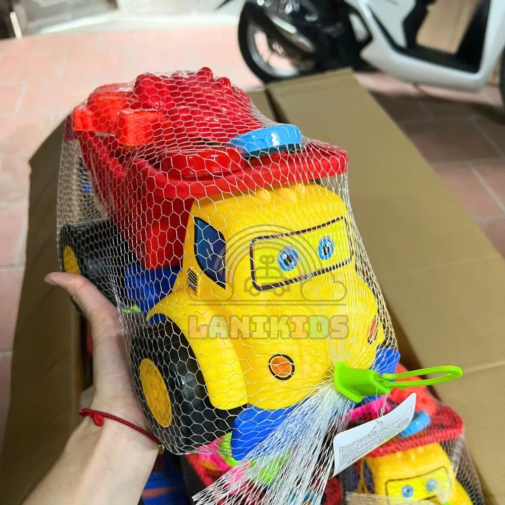 Xe Tải Ben Xúc Cát  – đồ chơi xúc cát hạt sứ hạt muồng lanikids (1)