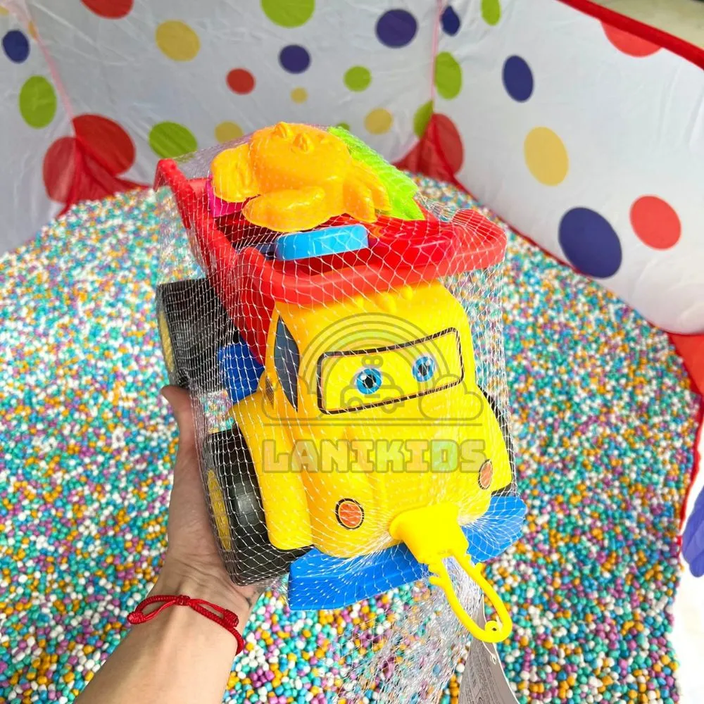 Xe Tải Ben Xúc Cát  – đồ chơi xúc cát hạt sứ hạt muồng lanikids (1)