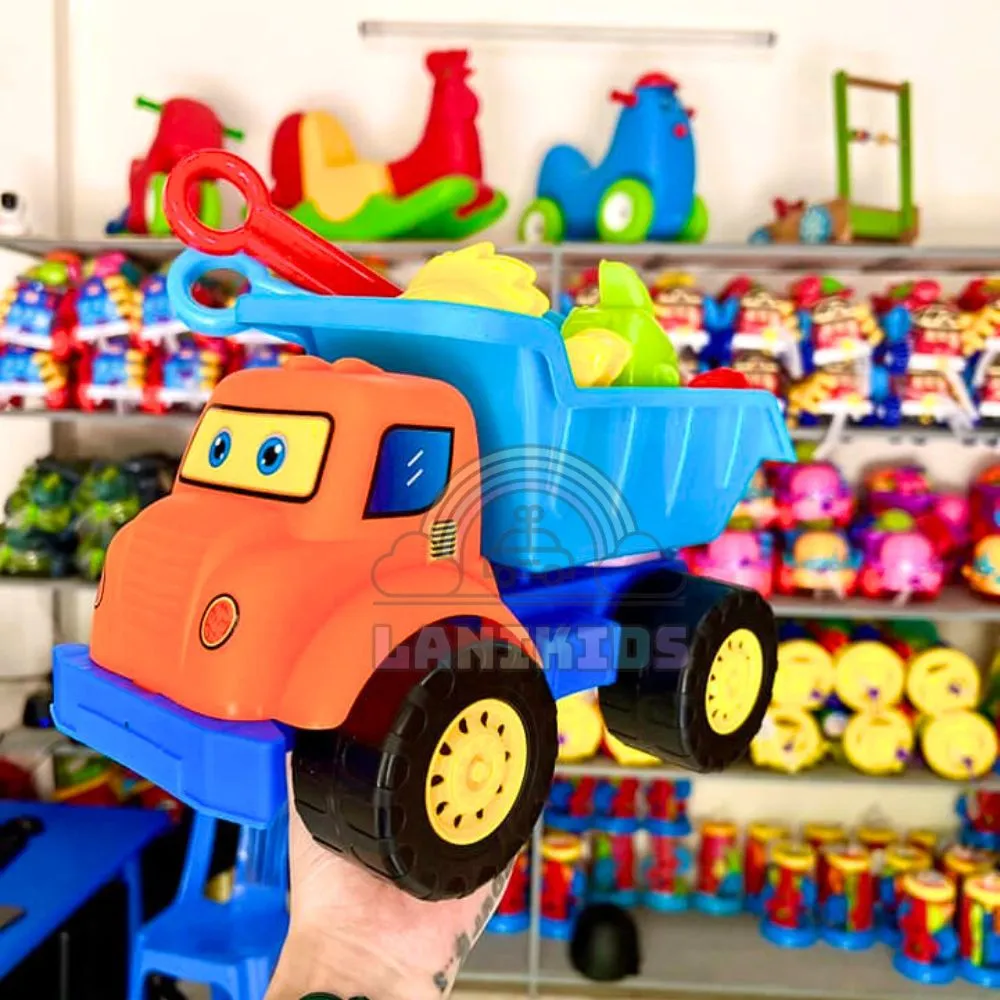 Xe Tải Ben Xúc Cát  – đồ chơi xúc cát hạt sứ hạt muồng lanikids (1)