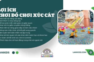 Lợi ích cho trẻ chơi đồ chơi xúc cát