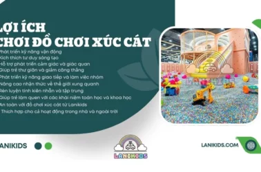 Lợi ích cho trẻ chơi đồ chơi xúc cát