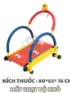 Máy chạy bộ nhỏ - Bộ tập gyms trẻ em cho khu vui chơi, trường mầm non
