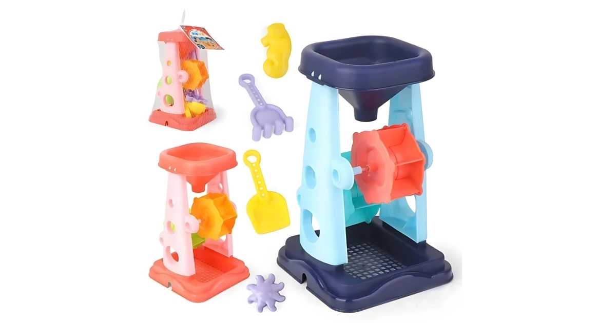 Guồng Cát Mini Đồ Chơi Xúc Cát Cho Bé – Nhựa ABS An Toàn, Đa Màu Bền Đẹp