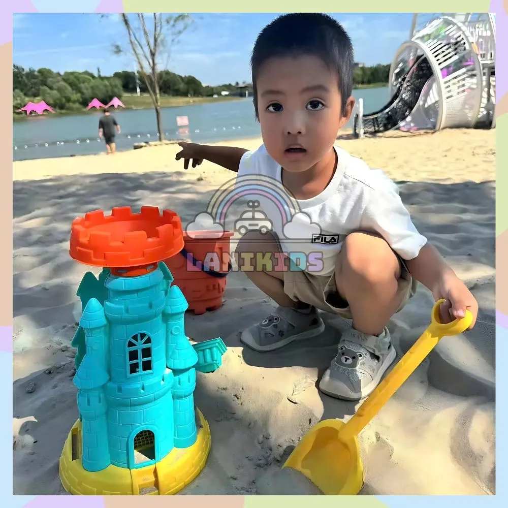 Guồng Cát Lâu Đài – Đồ chơi xúc cát sáng tạo an toàn cho bé | Lanikids
