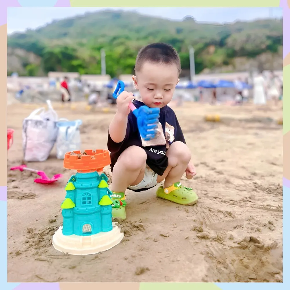 Guồng Cát Lâu Đài – Đồ chơi xúc cát sáng tạo an toàn cho bé | Lanikids