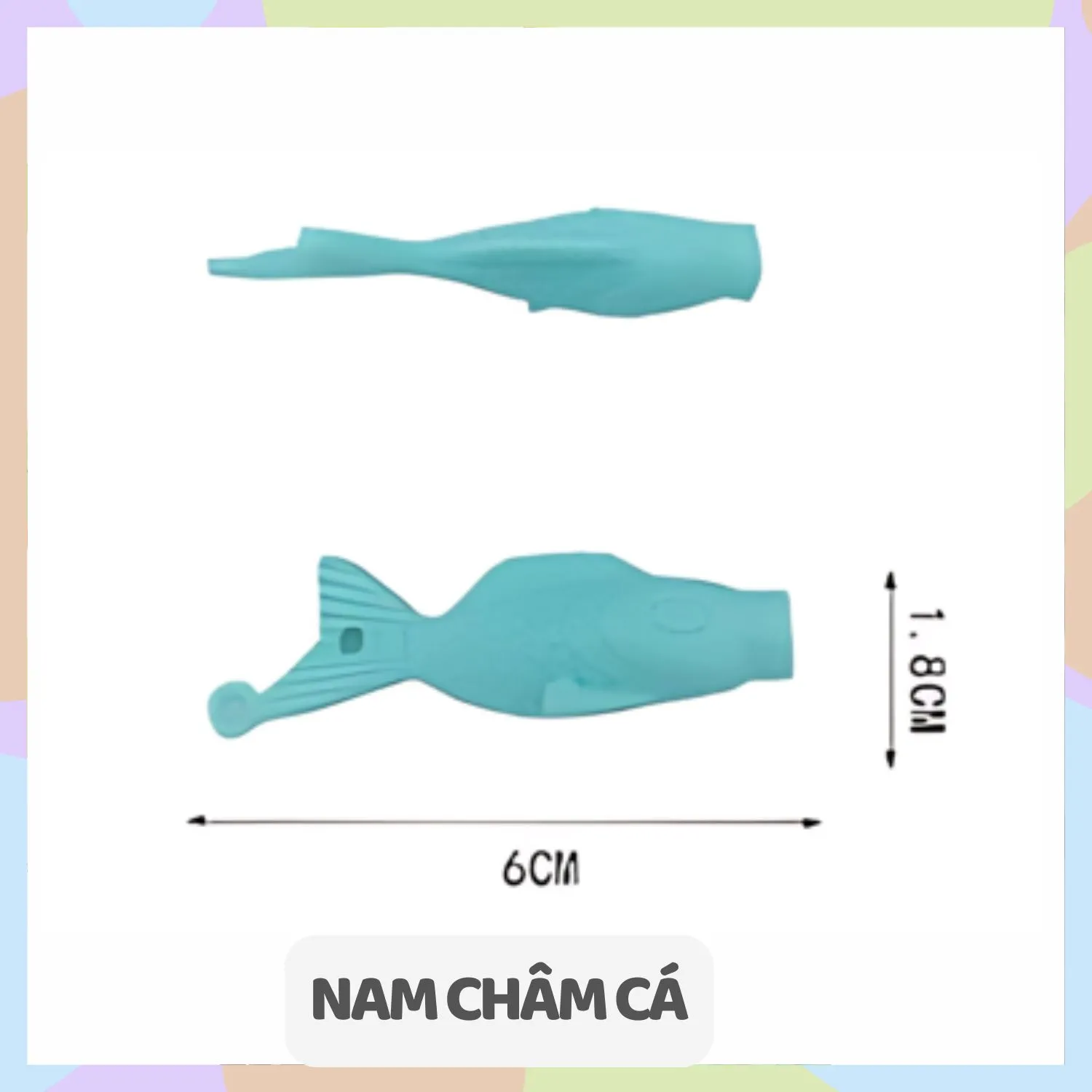 Nam Châm Đồ Chơi Câu Cá – Phụ Kiện Câu Cá Nam Châm Cho Khu Vui Chơi Trẻ Em