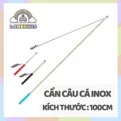 Cần Câu Cá Inox 100cm – Cần Câu Nam Châm Bắt Cá Cho Khu Vui Chơi Trẻ Em