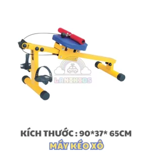 Máy chèo thuyền - Bộ tập gyms trẻ em cho khu vui chơi, trường mầm non