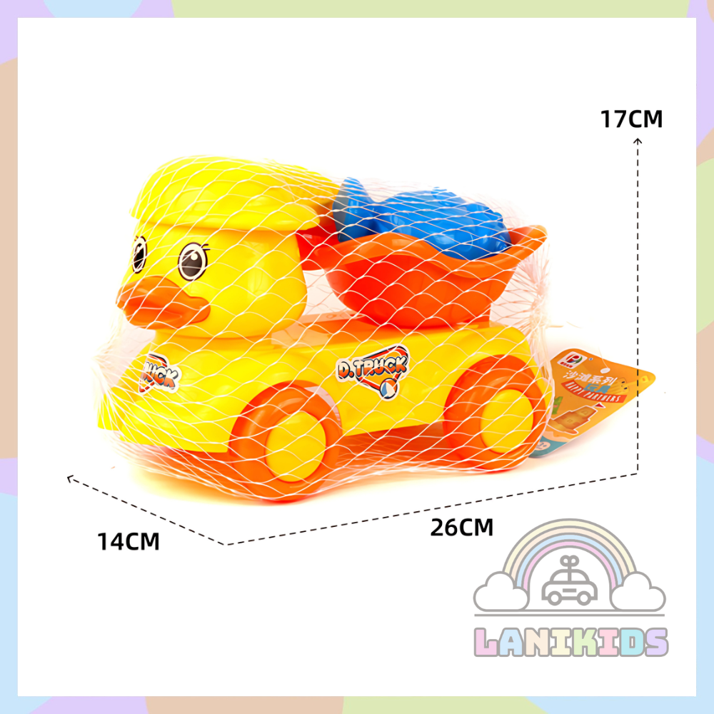 Xe Vịt Xúc Cát – Đồ Chơi Xúc Cát Cho Bé Bằng Nhựa ABS An Toàn | Lanikids