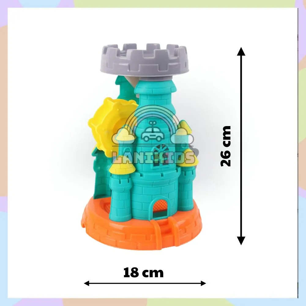 Guồng Cát Lâu Đài – Đồ chơi xúc cát sáng tạo an toàn cho bé | Lanikids