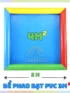 Bể Phao Bạt PVC 4m² Cho Trẻ – Đồ Chơi Câu Cá, Xúc Cát, Khu Vui Chơi Di Động Ngoài Trời
