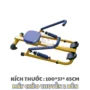 Máy chèo thuyền 2 bên - Bộ tập gyms trẻ em cho khu vui chơi, trường mầm non