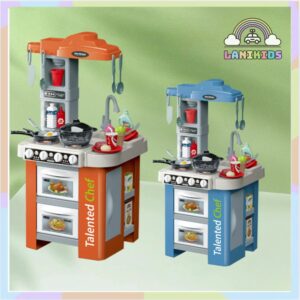 Bộ Bếp Nhựa Talented Chef Cho Bé – Đồ Chơi Nhà Bếp Mini 67 Món Kèm Phụ Kiện