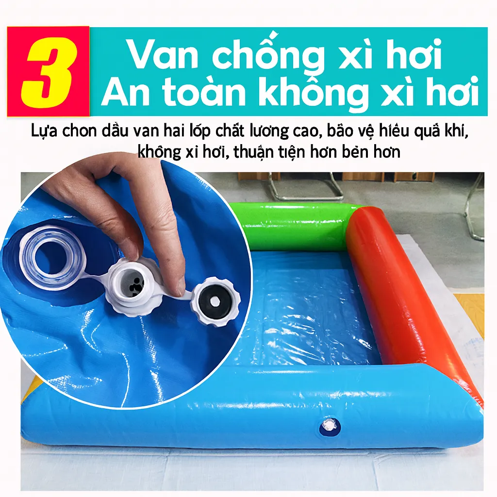 Van Bể Phao Bạt PVC Cho Trẻ – Đồ Chơi Câu Cá, Xúc Cát, Khu Vui Chơi Di Động Ngoài Trời