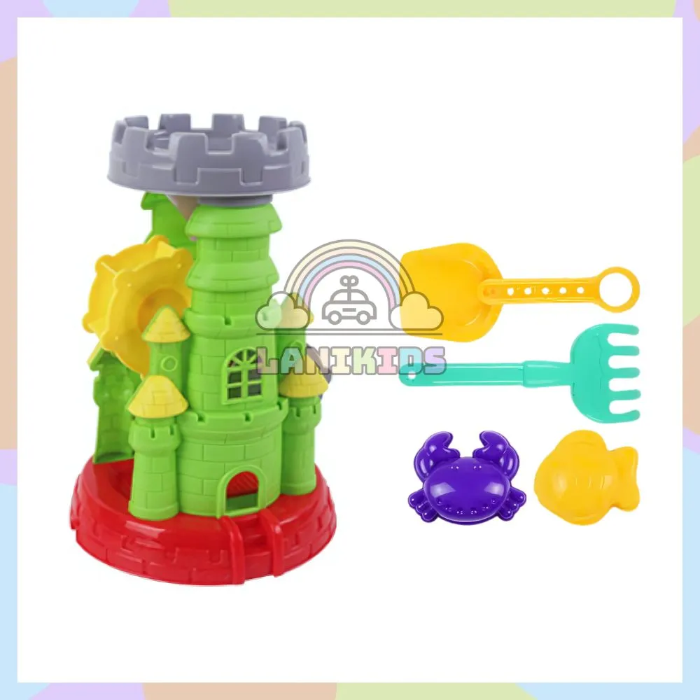 Guồng Cát Lâu Đài – Đồ chơi xúc cát sáng tạo an toàn cho bé | Lanikids