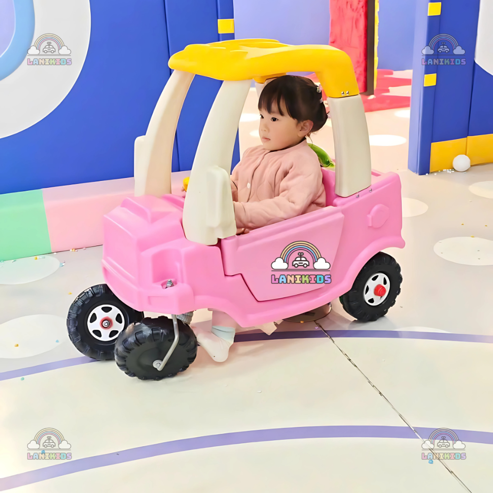 Xe ôtô chòi chân Leo Núi cho bé – Đồ chơi vận động an toàn bằng nhựa ABS nhập khẩu