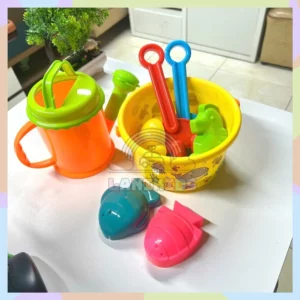 Xô Xúc Cát Đi Biển Cho Bé – Bộ Đồ Chơi Xúc Cát Nhựa ABS An Toàn, Bền Đẹp | Lanikids