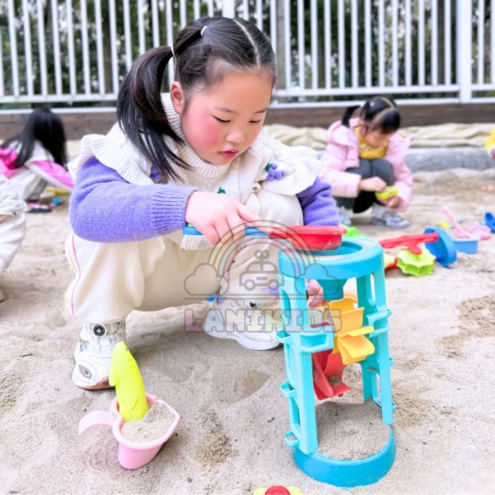 Guồng Cát To Lanikids – Đồ Chơi Xúc Cát, Hạt Sỏi An Toàn Cho Khu Vui Chơi Trẻ Em