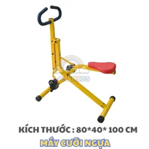 Máy cưỡi ngựa - Bộ tập gyms trẻ em cho khu vui chơi, trường mầm non