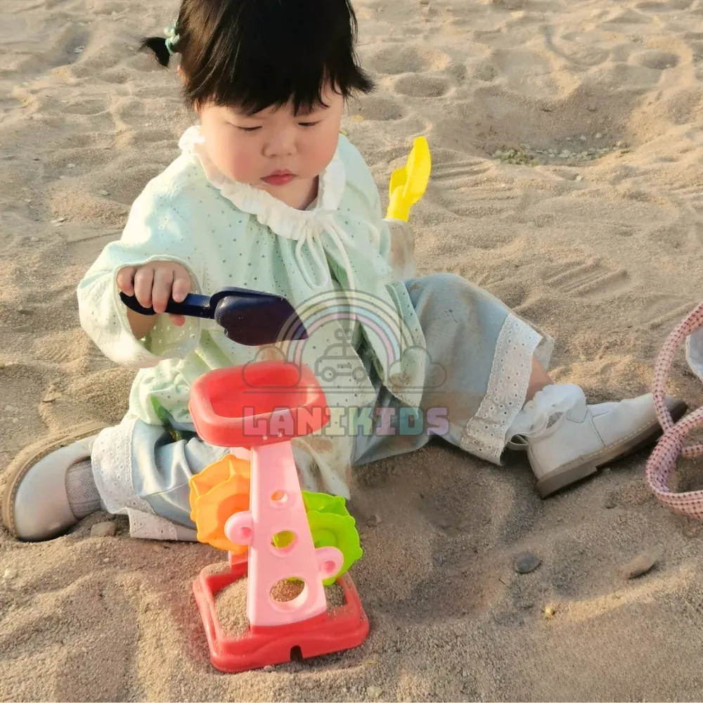 Guồng Cát Mini Đồ Chơi Xúc Cát Cho Bé – Nhựa ABS An Toàn, Đa Màu Bền Đẹp
