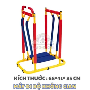 Máy đi bộ không gian - Bộ tập gyms trẻ em cho khu vui chơi, trường mầm non