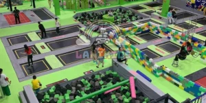 Khu Vui Chơi Vận Động Trampoline – Giải Pháp Thiết Kế Khu Vui Chơi Trẻ Em Nhập Khẩu Cao Cấp