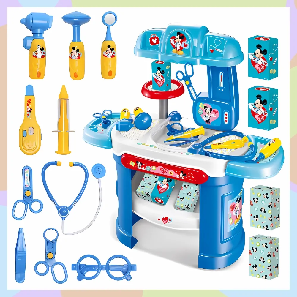 Bộ Đồ Chơi Bác Sĩ Cho Bé Doctor Kids – Tủ Nhựa Mô Phỏng Trạm Y Tế Mini | Đồ Chơi Hướng Nghiệp