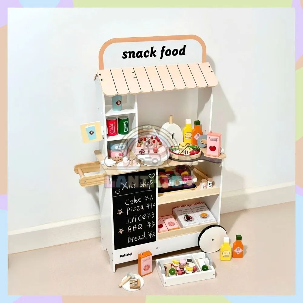 Bộ Tủ Bán Hàng Snack Food – Đồ Chơi Hướng Nghiệp Giúp Bé Phát Triển Kỹ Năng Toàn Diện