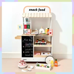 Bộ Tủ Bán Hàng Snack Food – Đồ Chơi Hướng Nghiệp Giúp Bé Phát Triển Kỹ Năng Toàn Diện