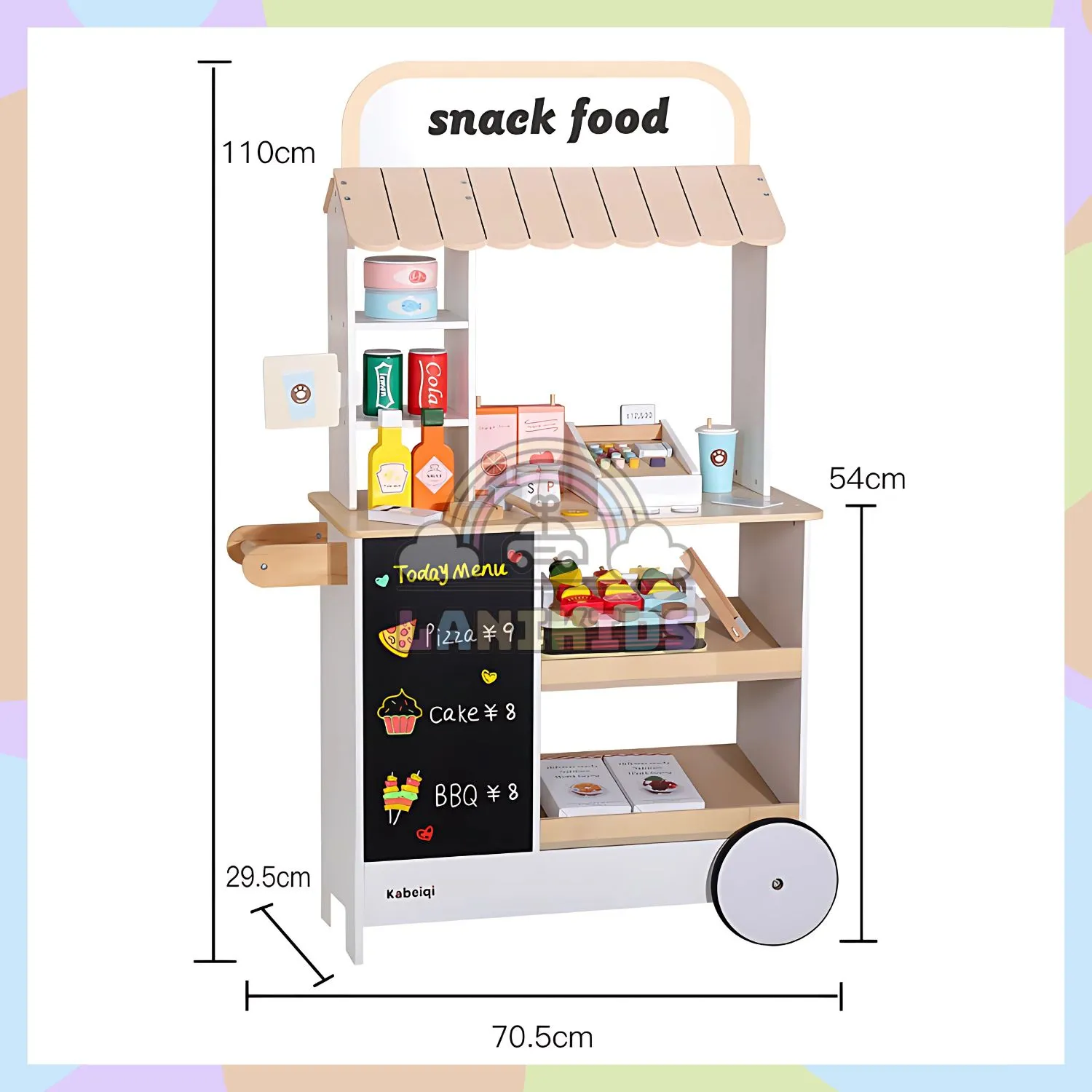 Bộ Tủ Bán Hàng Snack Food – Đồ Chơi Hướng Nghiệp Giúp Bé Phát Triển Kỹ Năng Toàn Diện
