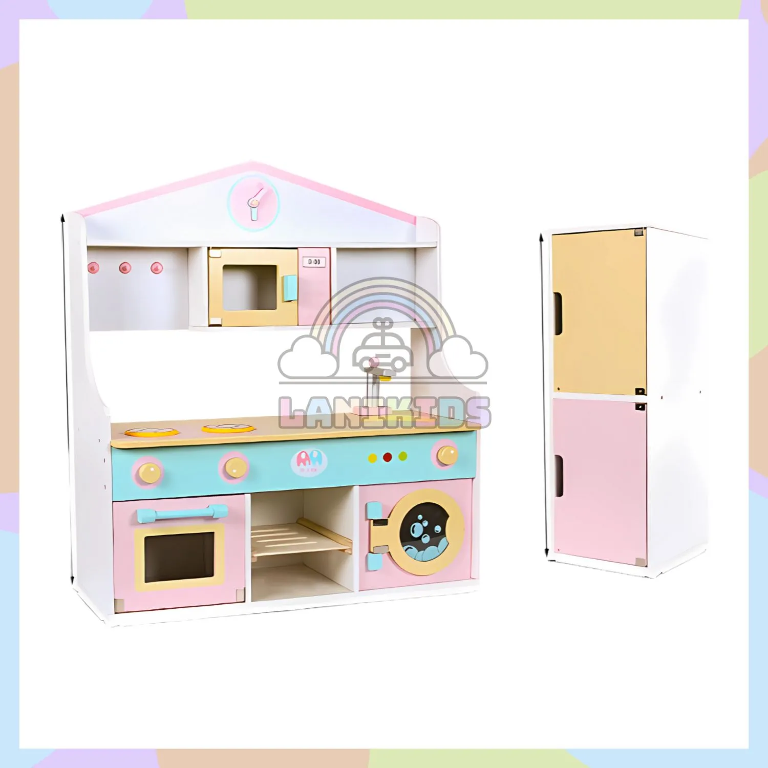Bộ đồ chơi nhà bếp hướng nghiệp khu vui chơi coffe kids Combine Kitchen B