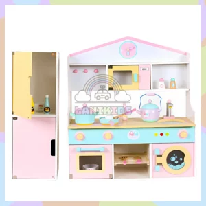 Bộ đồ chơi nhà bếp hướng nghiệp khu vui chơi coffe kids Combine Kitchen B