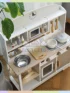 Bộ Tủ Bếp Gỗ Big Kitchen Cho Bé – Đồ Chơi Hướng Nghiệp An Toàn & Sáng Tạo | Lanikids