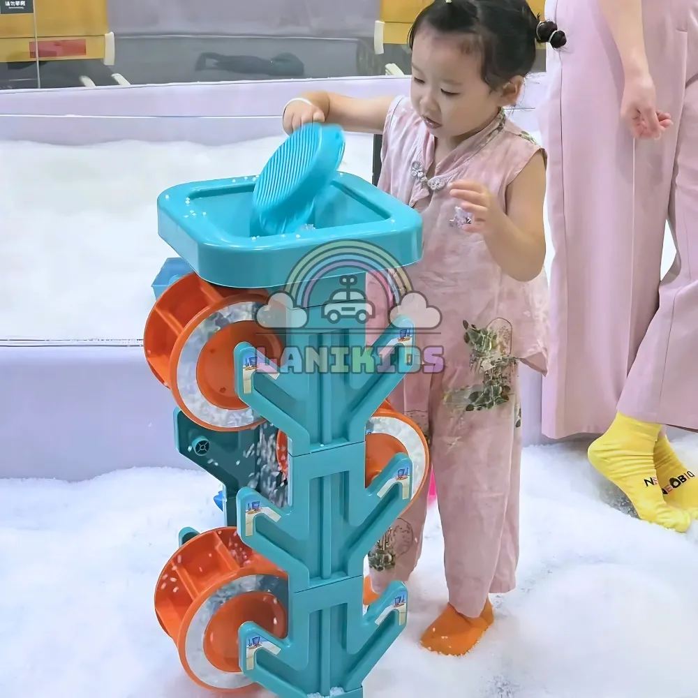 Guồng Xoay Cát 3 Bánh – Đồ Chơi Xúc Cát Cao Cấp Cho Khu Vui Chơi Trẻ Em