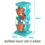 Guồng Xoay Cát 3 Bánh – Đồ Chơi Xúc Cát Cao Cấp Cho Khu Vui Chơi Trẻ Em