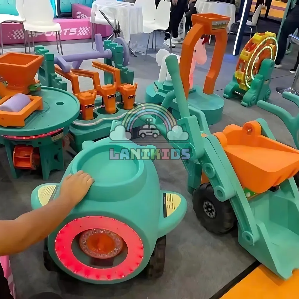 Máy Bay Cát – Đồ Chơi Xúc Cát Cao Cấp Cho Khu Vui Chơi Trẻ Em (2)