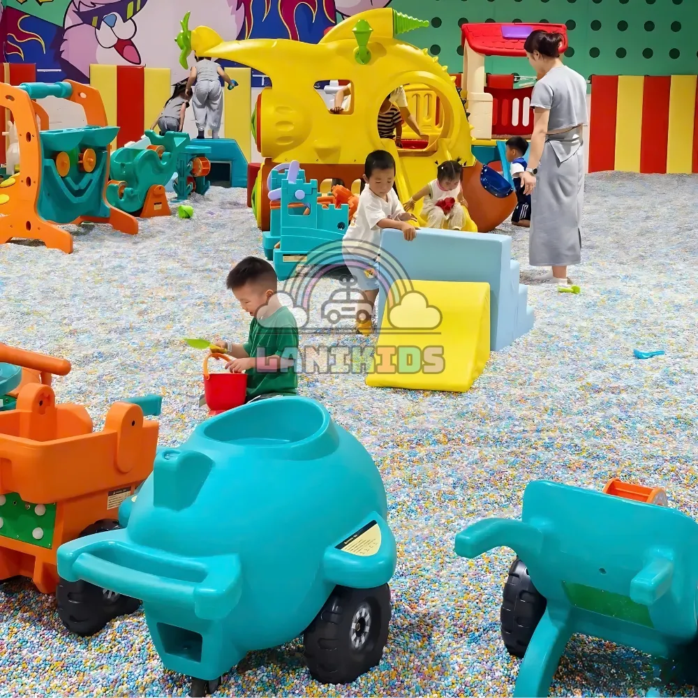 Máy Bay Cát – Đồ Chơi Xúc Cát Cao Cấp Cho Khu Vui Chơi Trẻ Em (7)