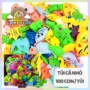 Túi cá nhỏ 100 con – đồ chơi câu cá nam châm