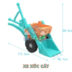 Xe Xúc Cát Loại Lớn – Đồ Chơi Xúc Cát Cao Cấp Cho Khu Vui Chơi Trẻ Em