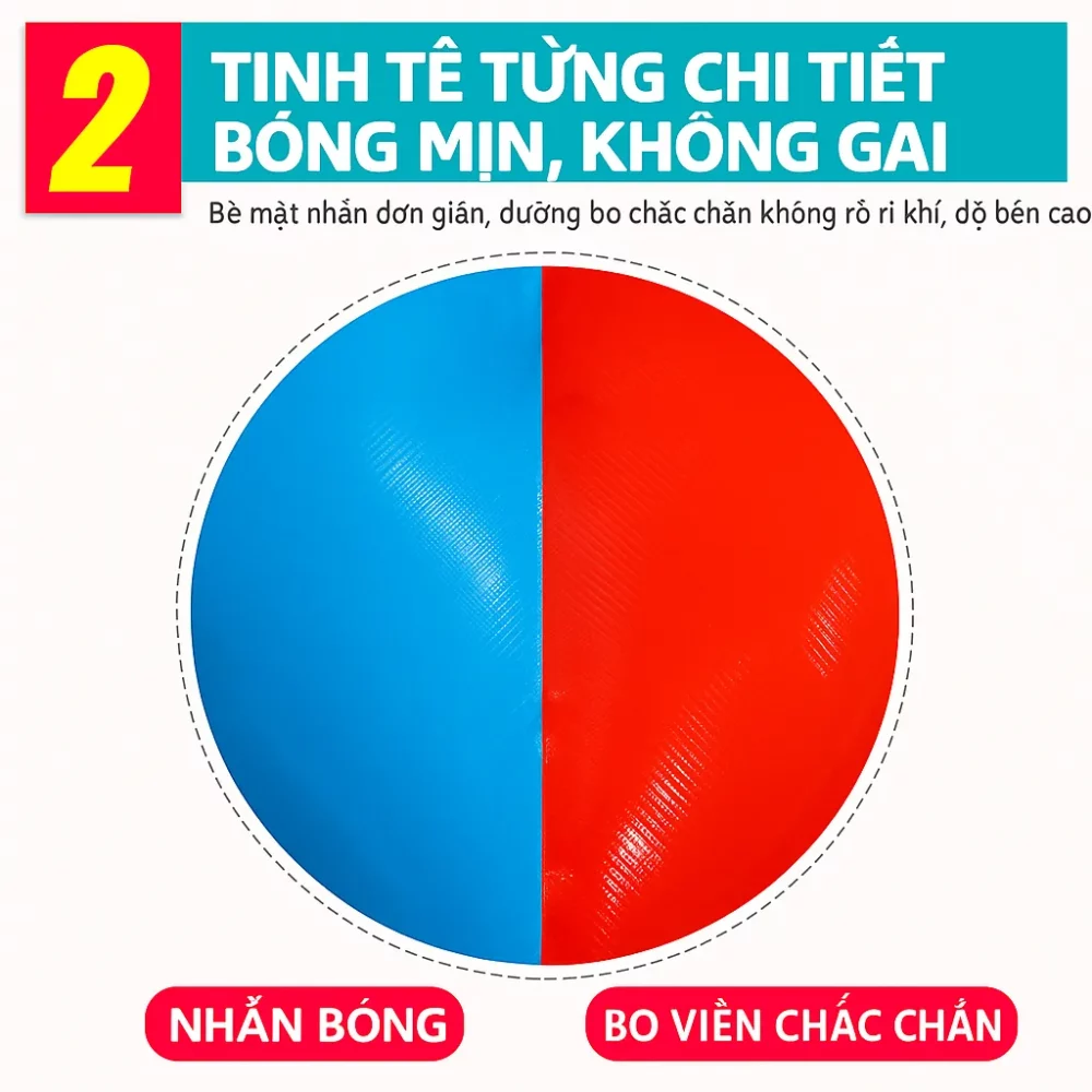 Chất liệu Bể Phao Bạt PVC Cho Trẻ – Đồ Chơi Câu Cá, Xúc Cát, Khu Vui Chơi Di Động Ngoài Trời