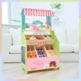 BỘ KỆ SIÊU THỊ BÁN HÀNG BẰNG GỖ – ĐỒ CHƠI HƯỚNG NGHIỆP CHO BÉ YÊU