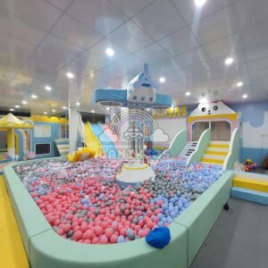 Thiết Kế Thi Công Khu Vui Chơi Trẻ Em Babi Kids Cafe Tại Cà Mau – Dự Án Thực Tế Do Lanikids Thực Hiện