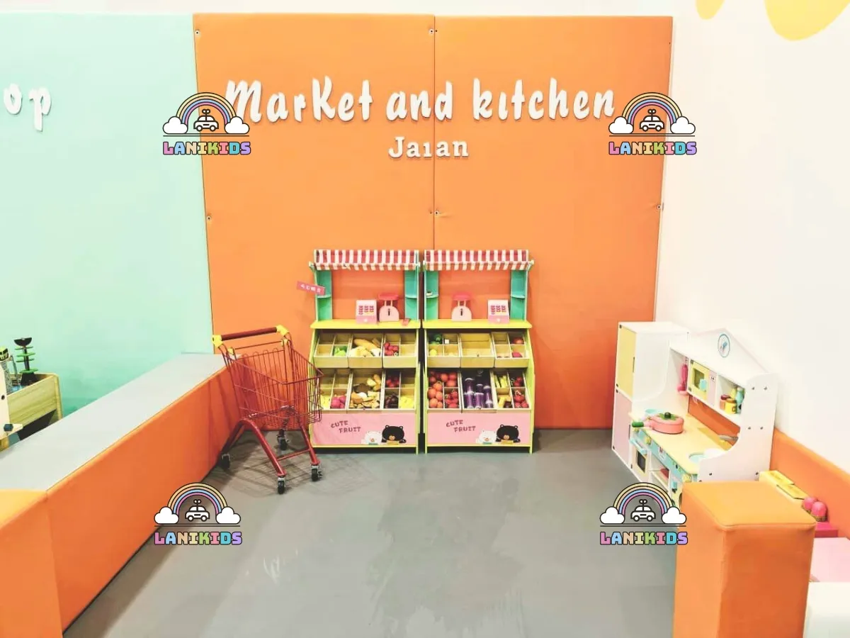 Thiết Kế Thi Công Khu Vui Chơi Trẻ Em Babi Kids Cafe Tại Cà Mau – Dự Án Thực Tế Do Lanikids Thực Hiện