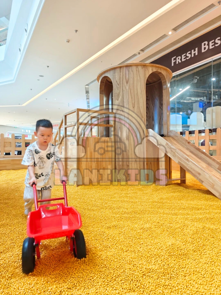 Cánh đồng ngô – Đồ chơi xúc cát Lanikids: giải pháp đầu tư sạch – an toàn – lắp đặt nhanh cho khu vui chơi trẻ em