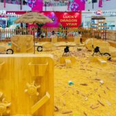 Cánh đồng ngô – Đồ chơi xúc cát Lanikids: giải pháp đầu tư sạch – an toàn – lắp đặt nhanh cho khu vui chơi trẻ em