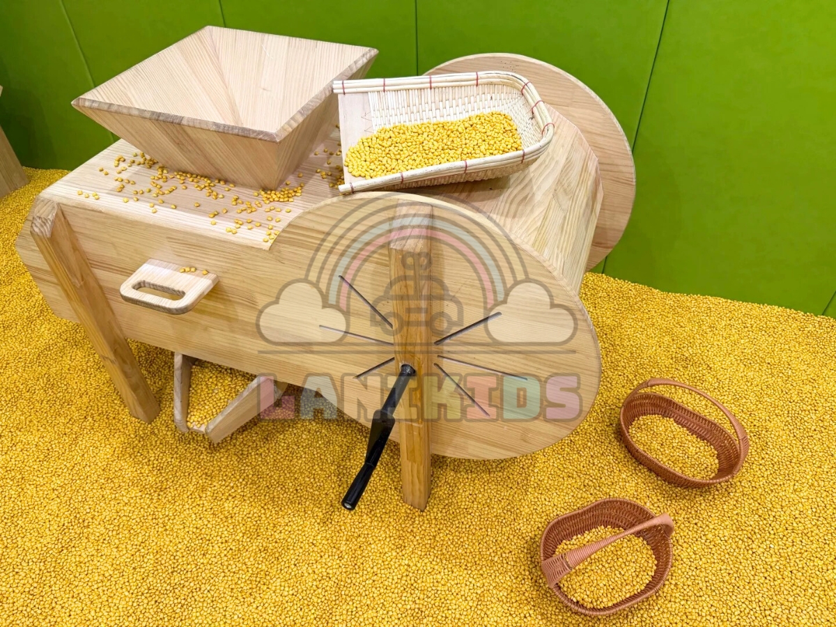 Cánh đồng ngô – Đồ chơi xúc cát Lanikids: giải pháp đầu tư sạch – an toàn – lắp đặt nhanh cho khu vui chơi trẻ em